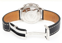 BREITLING STAINLESS STEEL 125TH NAVITIMER WRISTWATCH