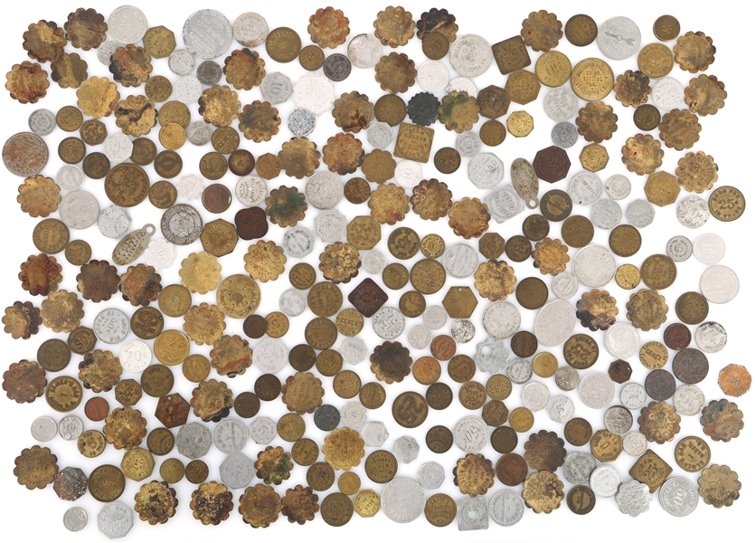 EXONUMIA TRADE TOKENS 250+