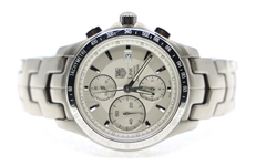 TAG HEUER LINK AUTOMATIC STAINLESS STEEL WRISTWATCH