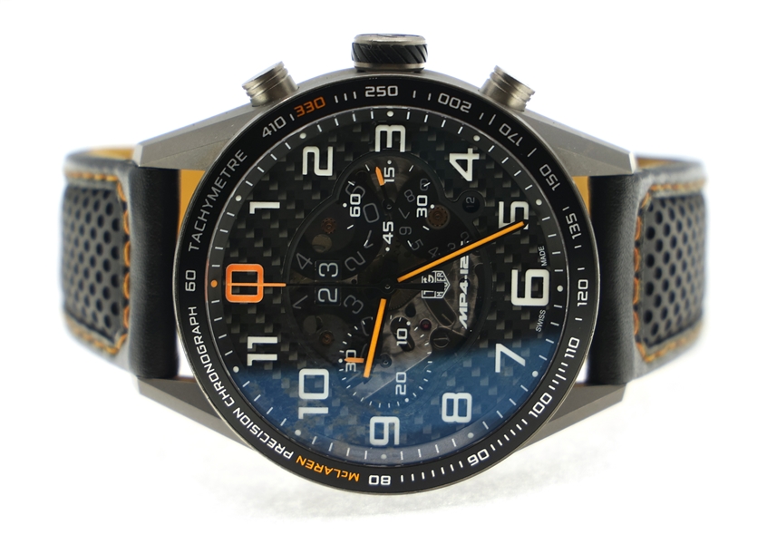 TAG HEUER CARRERA MCLAREN MP4-12C TITANIUM WRISTWATCH
