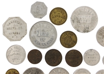 EXONUMIA NORTH DAKOTA TRADE TOKENS