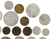 EXONUMIA NORTH DAKOTA TRADE TOKENS