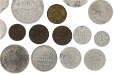 EXONUMIA NORTH DAKOTA TRADE TOKENS