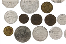 EXONUMIA NORTH DAKOTA TRADE TOKENS