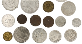 EXONUMIA NORTH DAKOTA TRADE TOKENS