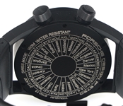 PORSCHE DESIGN WORLDTIMER P6750 TITANIUM WRISTWATCH