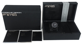 PORSCHE DESIGN WORLDTIMER P6750 TITANIUM WRISTWATCH
