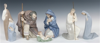 LLADRO PORCELAIN RELIGIOUS FIGURINES 