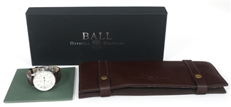 BALL & BMW PM3010C STAINLESSS STEEL WRISTWATCH