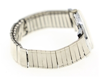 MID 20TH C. WALTHAM STAINLESS STEEL MANUAL WRISTWATCH