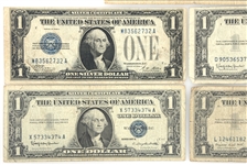 1928 - 1935 UNITED STATES SILVER CERTIFICATE NOTES