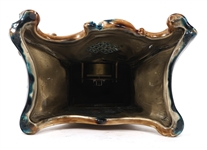 OVINGTON BROTHERS PORCELAIN MANTLE CLOCK 