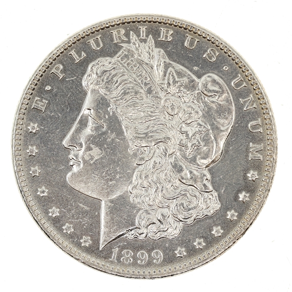 1899-P US SILVER MORGAN DOLLAR COIN