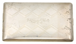 STERLING SILVER ELGIN CIGARETTE CASE 