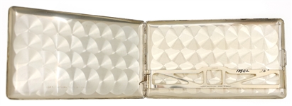 STERLING SILVER ELGIN CIGARETTE CASE 