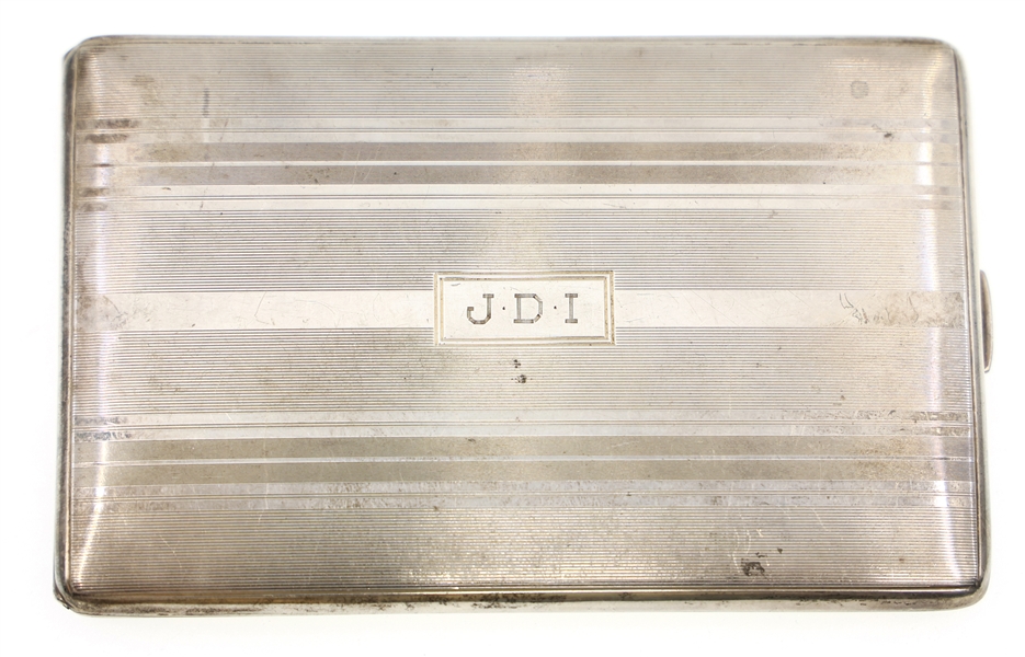 STERLING SILVER R. BLACKINTON & CO. CIGARETTE CASE 