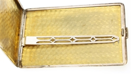 STERLING SILVER R. BLACKINTON & CO. CIGARETTE CASE 