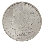 1887-P US SILVER MORGAN DOLLAR UNC COIN