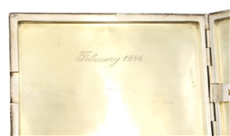STERLING SILVER WATROUS CO. CIGARETTE CASE