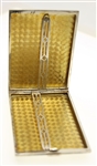 STERLING SILVER R. BLACKINTON & CO. CIGARETTE CASE 