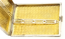 STERLING SILVER R. BLACKINTON & CO. CIGARETTE CASE 