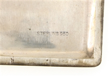 .950 SILVER ACANTHUS PATTERN CIGARETTE CASE