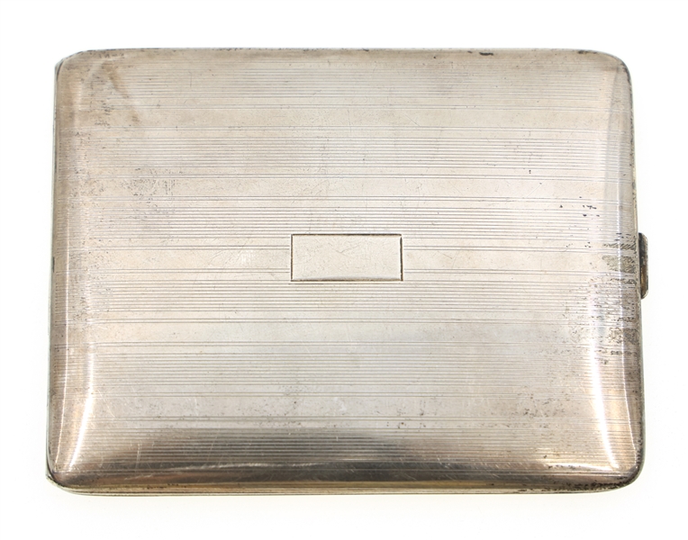 STERLING SILVER CIGARETTE CASE
