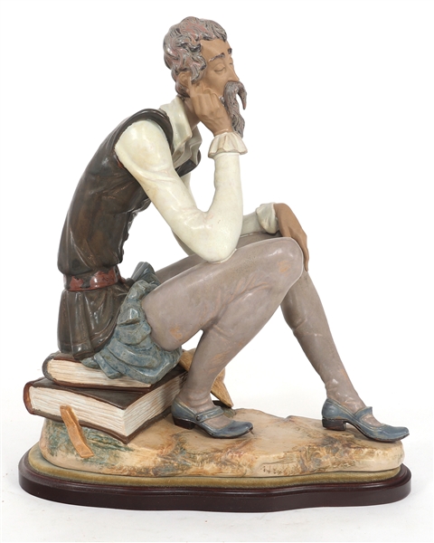 LLADRO PORCELAIN DON QUIXOTE DREAMING 12084 FIGURINE