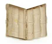 TIFFANY & CO. STERLING SILVER BAMBOO DESIGN PILL BOX
