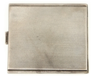 ART DECO DESIGN .835 SILVER CIGARETTE CASE