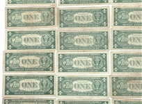 US $1 SILVER CERTIFICATES & $10 FEDERAL RESERVE NOTES