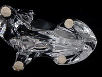 BACCARAT CRYSTAL WILD BOAR FIGURINE