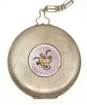 STERLING SILVER COMPACTS & MIRROR