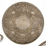 STERLING SILVER COMPACTS & MIRROR