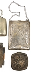 SILVERPLATED COMPACTS, PURSES, & POCKET ITEMS 