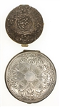 SILVERPLATED COMPACTS, PURSES, & POCKET ITEMS 