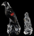 BACCARAT CRYSTAL BIRD FIGURINES 
