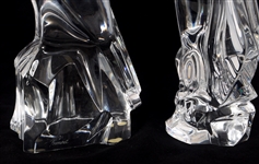 BACCARAT CRYSTAL BIRD FIGURINES 