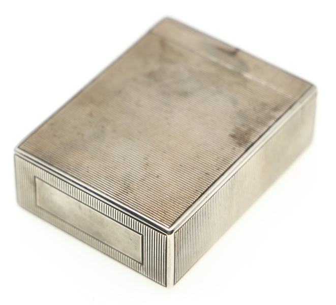 .925 SILVER SIEGFRIED FLITSCH PFORZHEIM CIGARETTE CASE