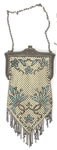 ENAMEL-ACCENTED MESH EVENING BAGS