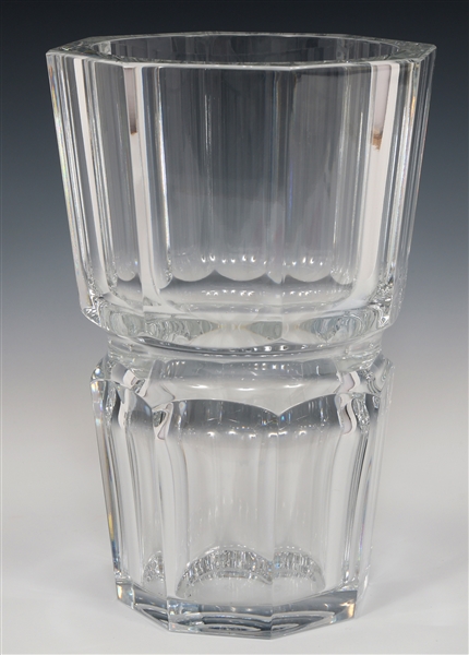 BACCARAT CRYSTAL EDITH FLOWER VASE 