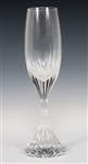 BACCARAT CRYSTAL MASSENA CHAMPAGNE FLUTES 