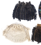 DRAWSTRING & KISS CLASP BEADED EVENING BAGS