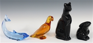 BACCARAT CRYSTAL ANIMAL FIGURINES 