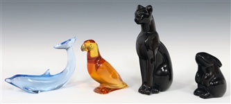 BACCARAT CRYSTAL ANIMAL FIGURINES 