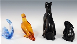 BACCARAT CRYSTAL ANIMAL FIGURINES 