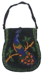 GLASS MICRO-BEADED EVENING BAGS & COIN PURSE