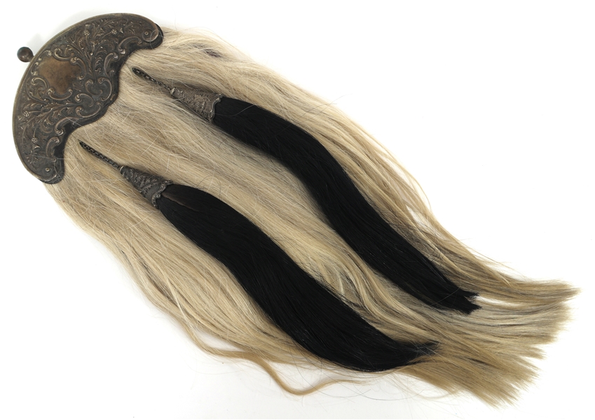 SCOTTISH HORSE HAIR DRESS SPORRAN BY L.C. & CO. 