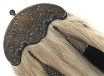 SCOTTISH HORSE HAIR DRESS SPORRAN BY L.C. & CO. 