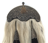 SCOTTISH HORSE HAIR DRESS SPORRAN BY L.C. & CO. 